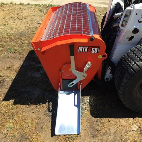 concrete removal bucket for skid steer|skid steer concrete mixing bucket.